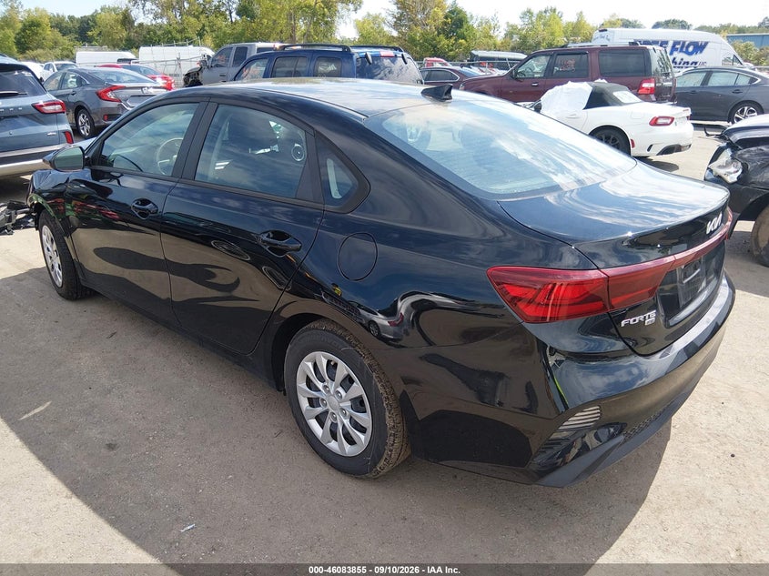 Vin: 3kpf24ad5pe508804, lot: 46583403, kia forte lx 20233