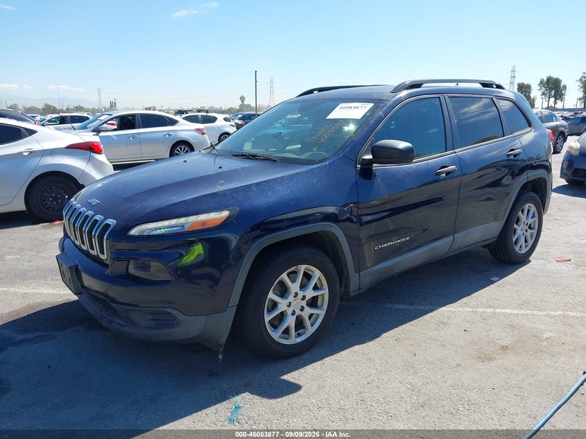 2016 JEEP CHEROKEE auction photo 2