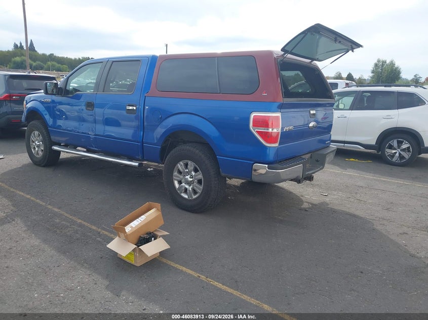 Vin: 1ftfw1ef1bfb12849, lot: 46583460, ford f-150 xlt 20113