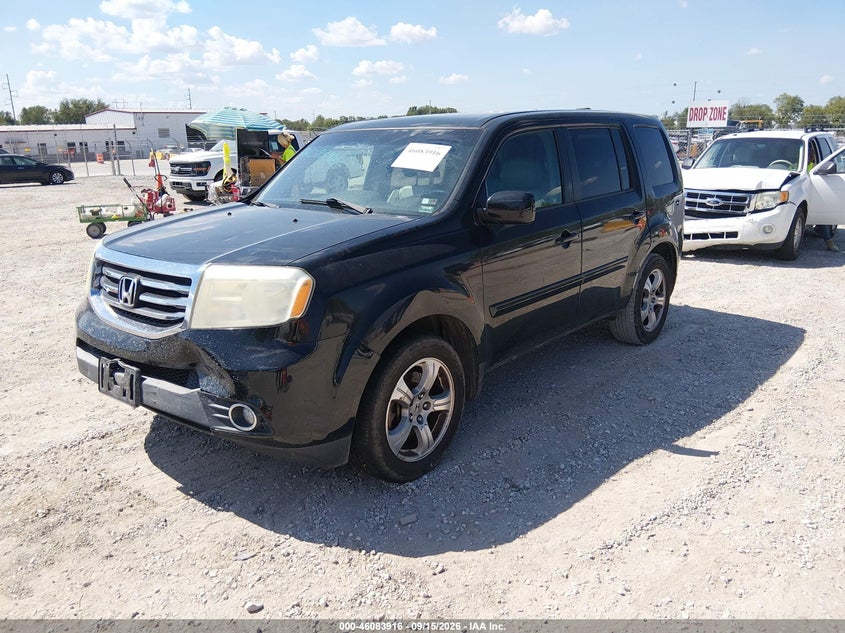 2012 HONDA PILOT auction photo 2