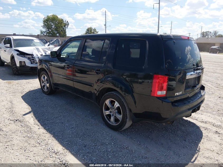 2012 HONDA PILOT auction photo 3