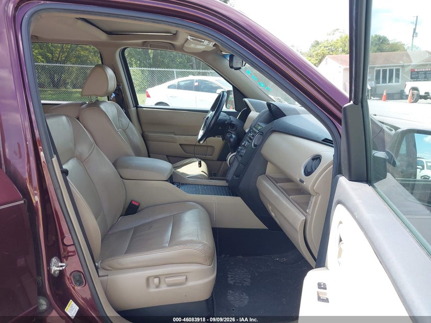2012 HONDA PILOT auction photo 5