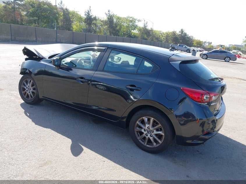 Vin: 3mzbn1k7xhm128133, lot: 46583473, mazda mazda3 sport 20173