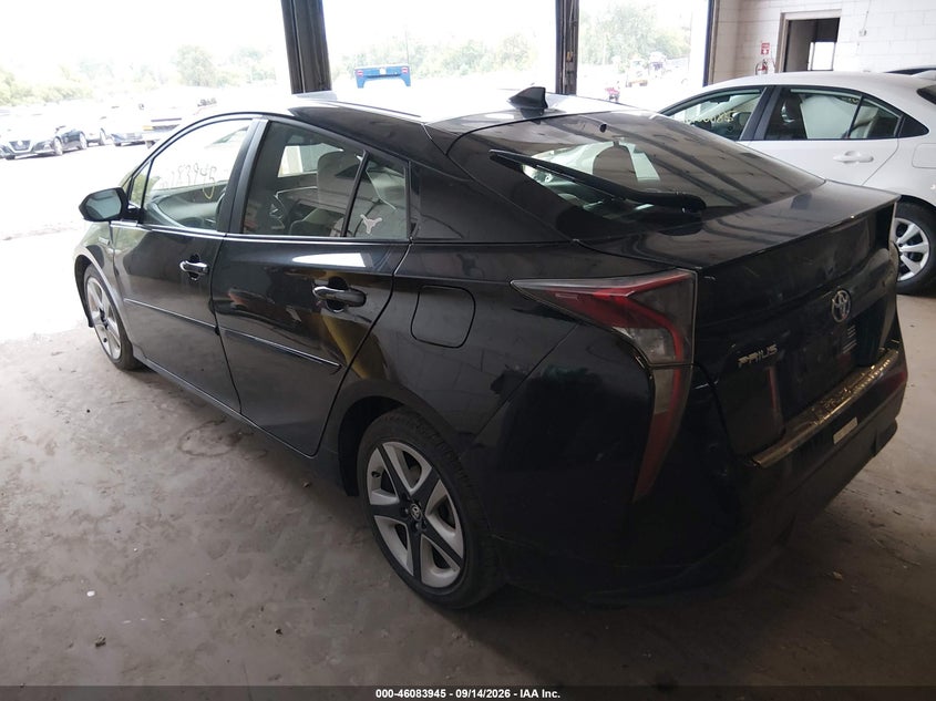 Vin: jtdkarfu8g3023233, lot: 46583492, toyota prius four touring 20163