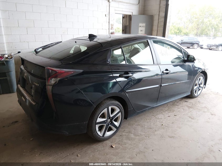 Vin: jtdkarfu8g3023233, lot: 46583492, toyota prius four touring 20164