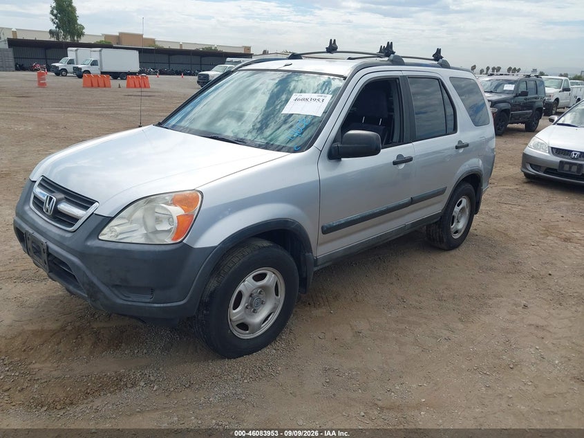 2002 HONDA CR-V SPORT UTILITY VEHICLE 2.4L I-4 DOHC, VVT, REGULAR , 160HP