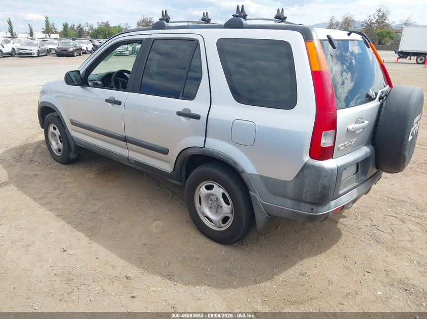2002 HONDA CR-V SPORT UTILITY VEHICLE 2.4L I-4 DOHC, VVT, REGULAR , 160HP
