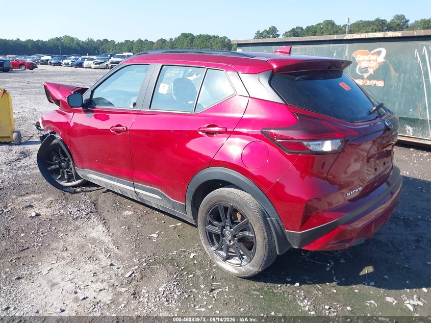 Vin: 3n1cp5dv0rl548918, lot: 46583520, nissan kicks sr xtronic cvt 20243