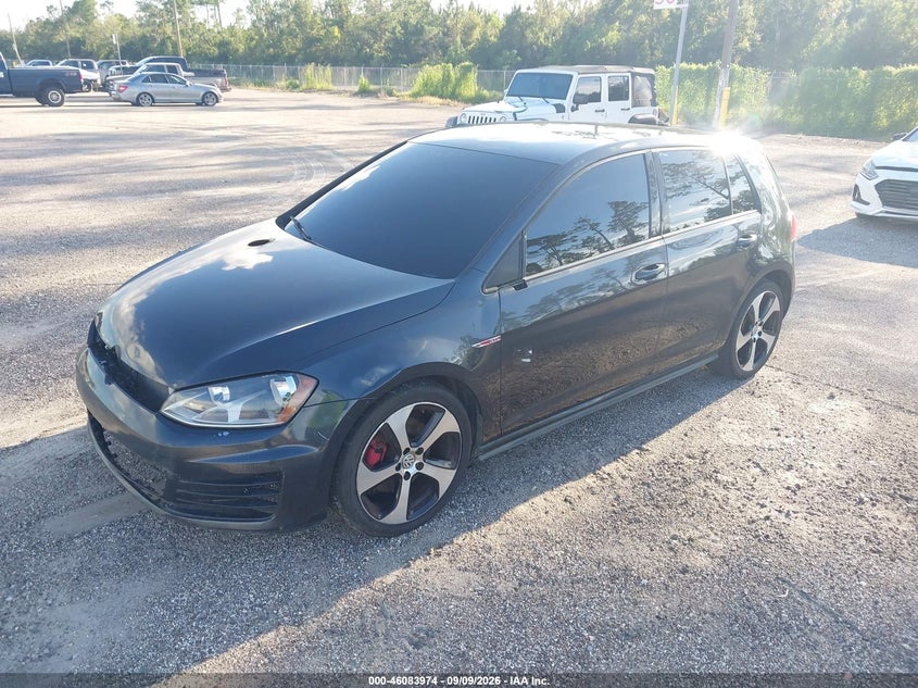 2017 VOLKSWAGEN GOLF GTI auction photo 2