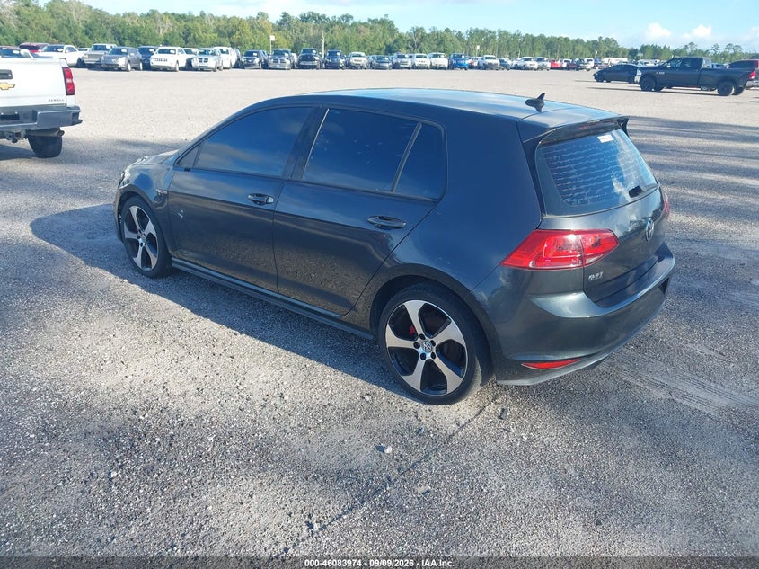 2017 VOLKSWAGEN GOLF GTI auction photo 3