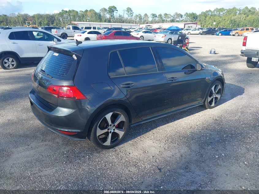 2017 VOLKSWAGEN GOLF GTI auction photo 4