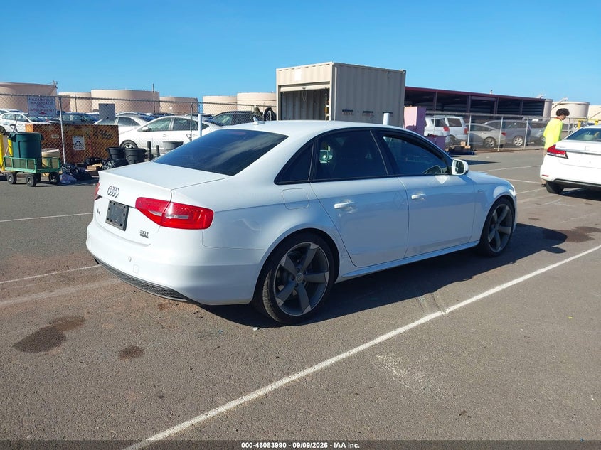 2015 AUDI A4 auction photo 4
