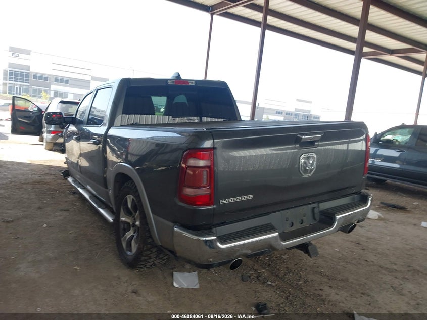 Vin: 1c6rrejtxkn567445, lot: 46583607, ram 1500 laramie  4x2 5'7 box 20193