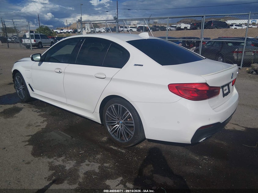 Vin: wbaja9c50kb388445, lot: 46583618, bmw 530e iperformance 20193