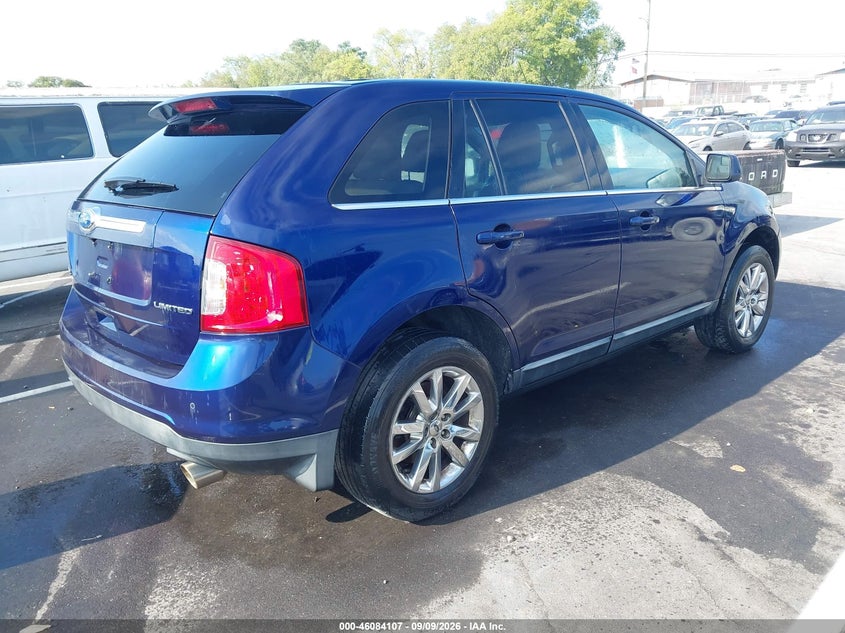 Vin: 2fmdk3kc9bba81520, lot: 46583654, ford edge limited 20114