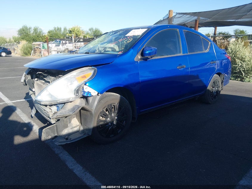 Vin: 3n1cn7ap9gl906196, lot: 46583657, nissan versa 1.6 s+ 20162