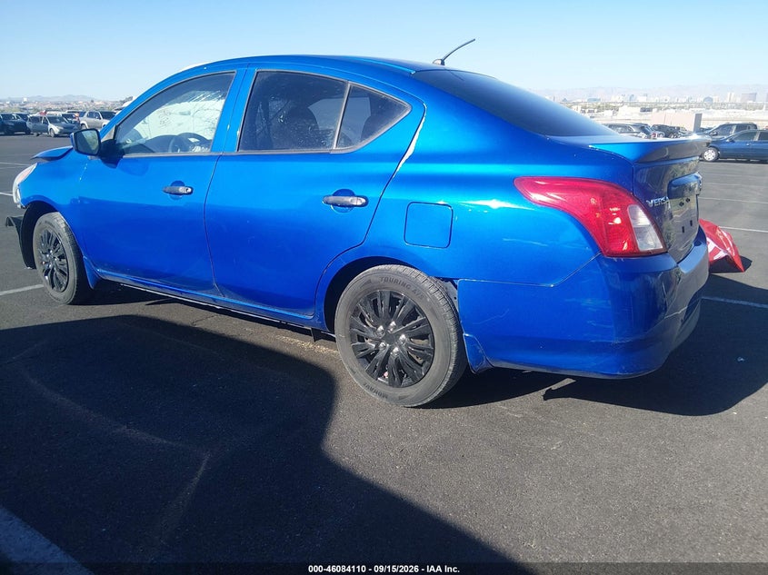 Vin: 3n1cn7ap9gl906196, lot: 46583657, nissan versa 1.6 s+ 20163