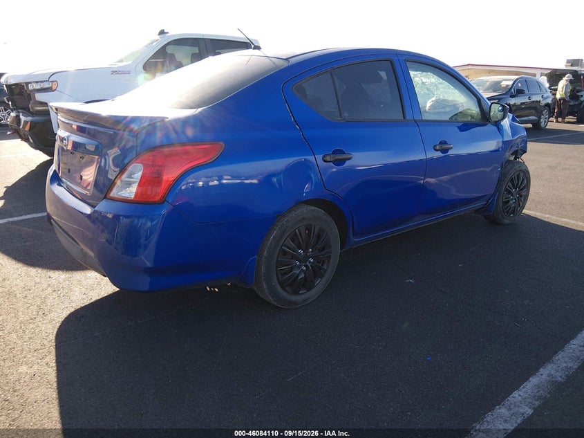 Vin: 3n1cn7ap9gl906196, lot: 46583657, nissan versa 1.6 s+ 20164