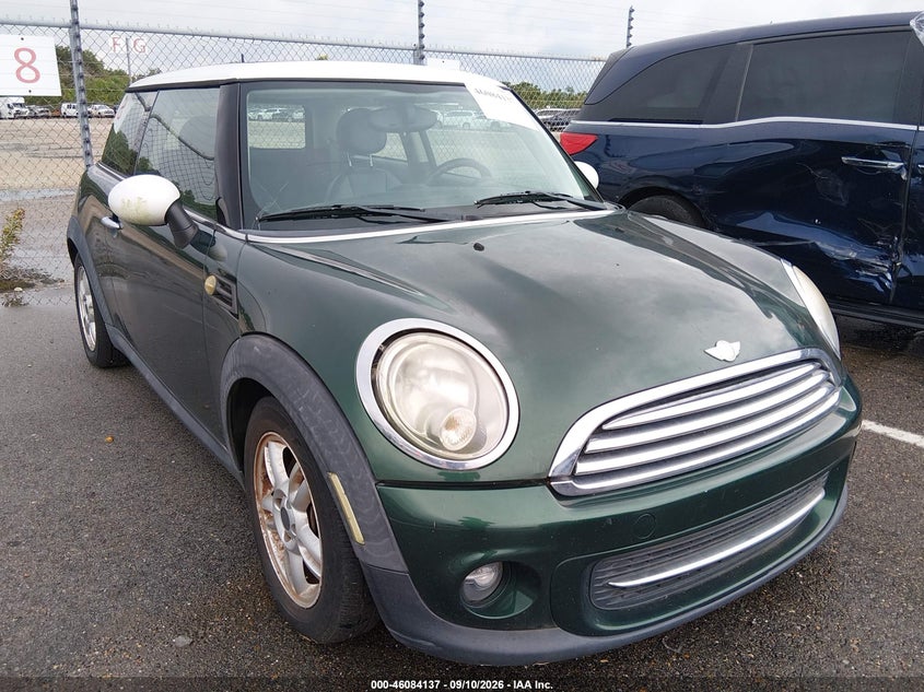 2012 MINI COOPER auction photo 1
