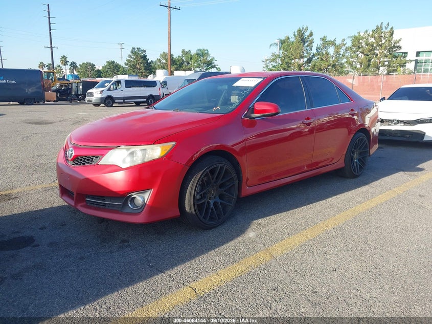 Vin: 4t1bf1fk4cu542927, lot: 46583691, toyota camry se 20122