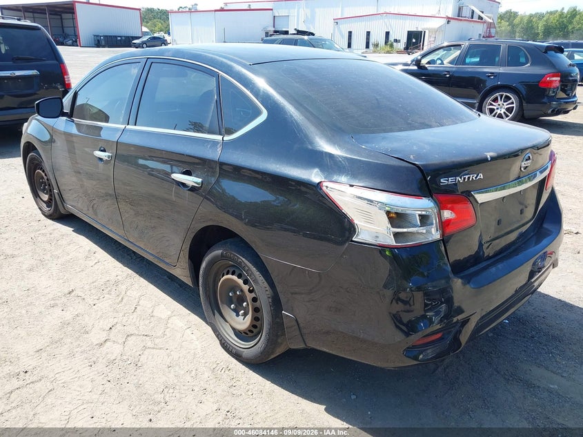 2017 NISSAN SENTRA auction photo 3
