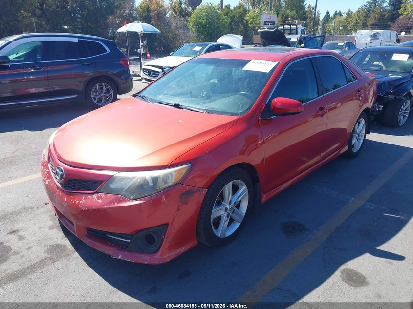 Vin: 4t1bf1fk2du659343, lot: 46583702, toyota camry se 20132