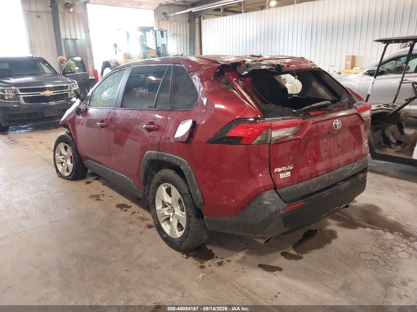 Vin: jtmp1rfv6kd002527, lot: 46583714, toyota rav4 xle 20193