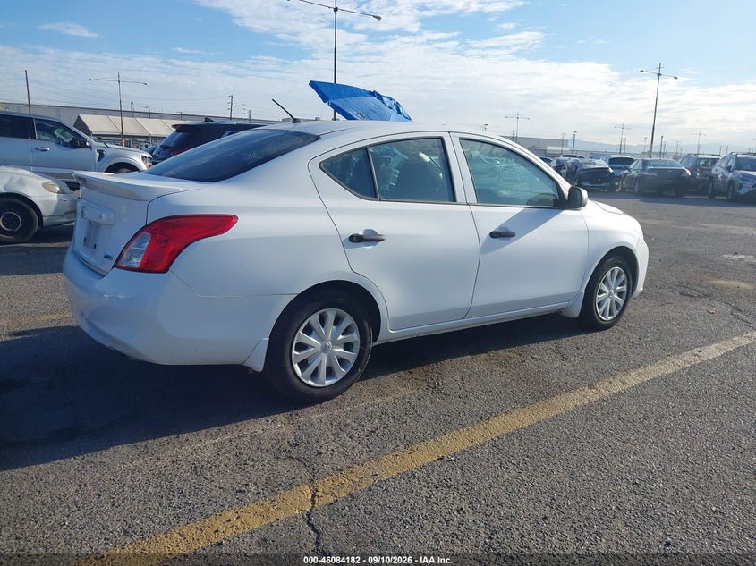 Vin: 3n1cn7ap2el863396, lot: 46583729, nissan versa 1.6 s+ 20144
