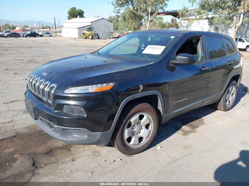 Vin: 1c4pjmab4fw716327, lot: 46583772, jeep cherokee sport 20152
