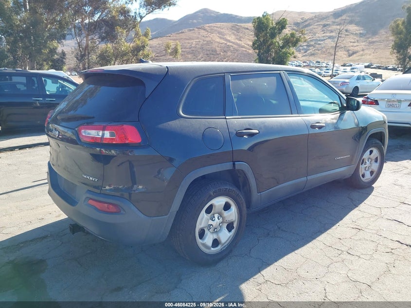 2015 JEEP CHEROKEE auction photo 4