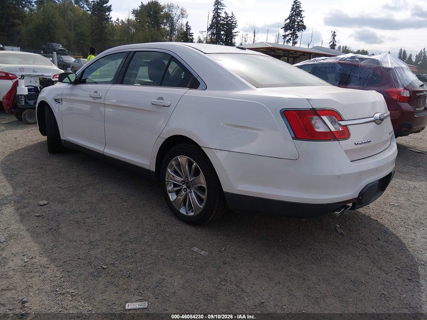 Vin: 1fahp2fwxag143087, lot: 46583791, ford taurus limited 20103