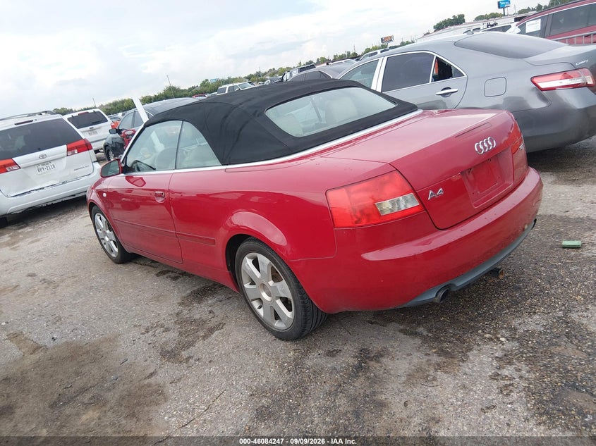 2006 AUDI A4 auction photo 3