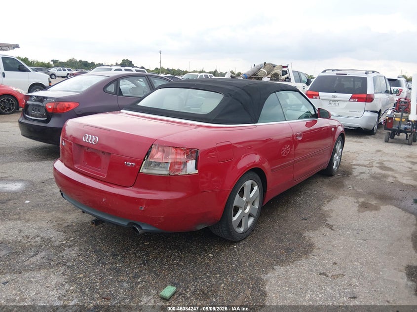 2006 AUDI A4 auction photo 4