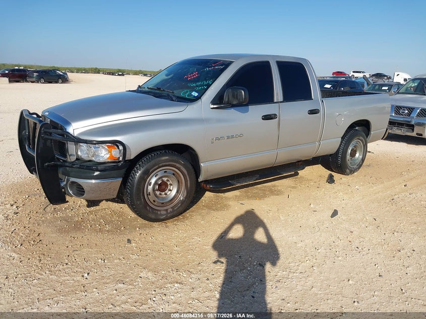 DODGE RAM 2500 2005 VIN 3D7KR28D75G851500