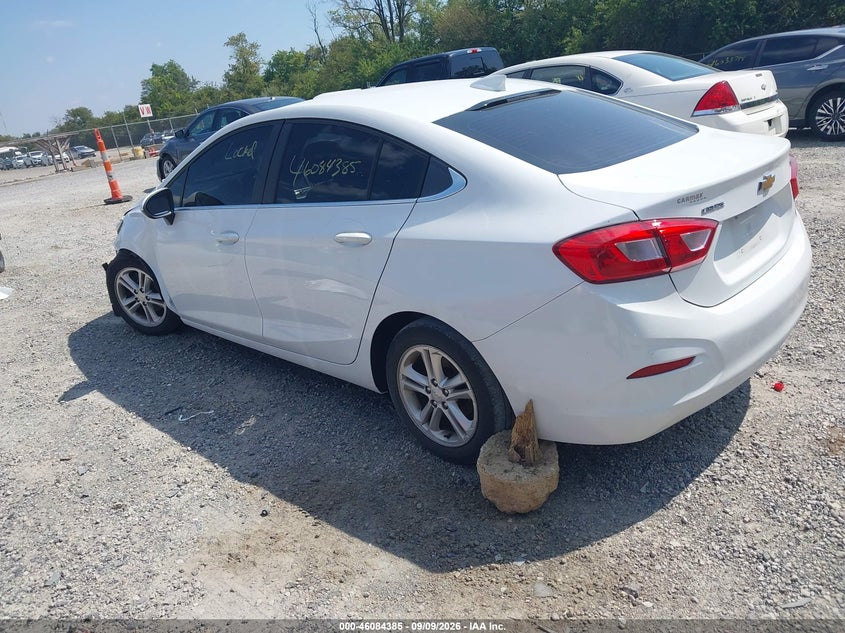 Vin: 1g1be5smxj7102401, lot: 46583982, chevrolet cruze lt auto 20183