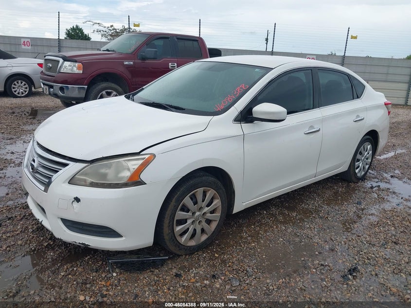 Vin: 3n1ab7ap3dl773401, lot: 46583985, nissan sentra s 20132