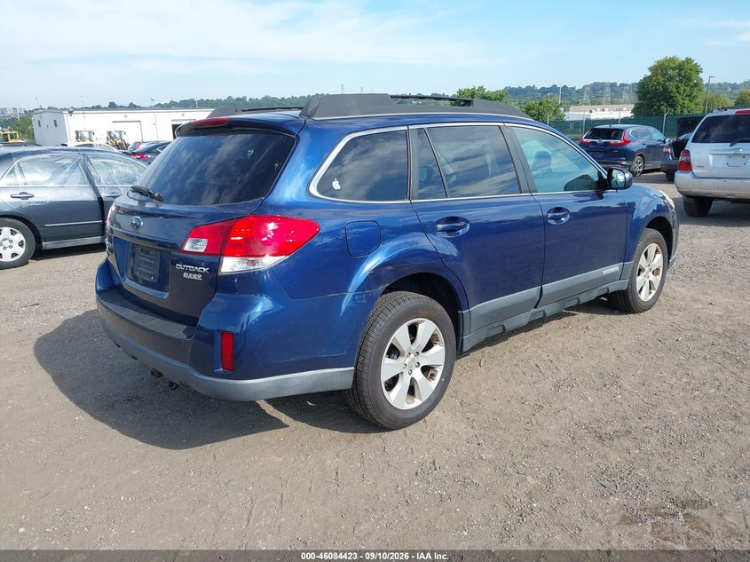 2010 SUBARU OUTBACK auction photo 4