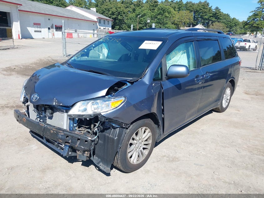 Vin: 5tdyk3dc2gs739266, lot: 46584024, toyota sienna xle 8 passenger 20162