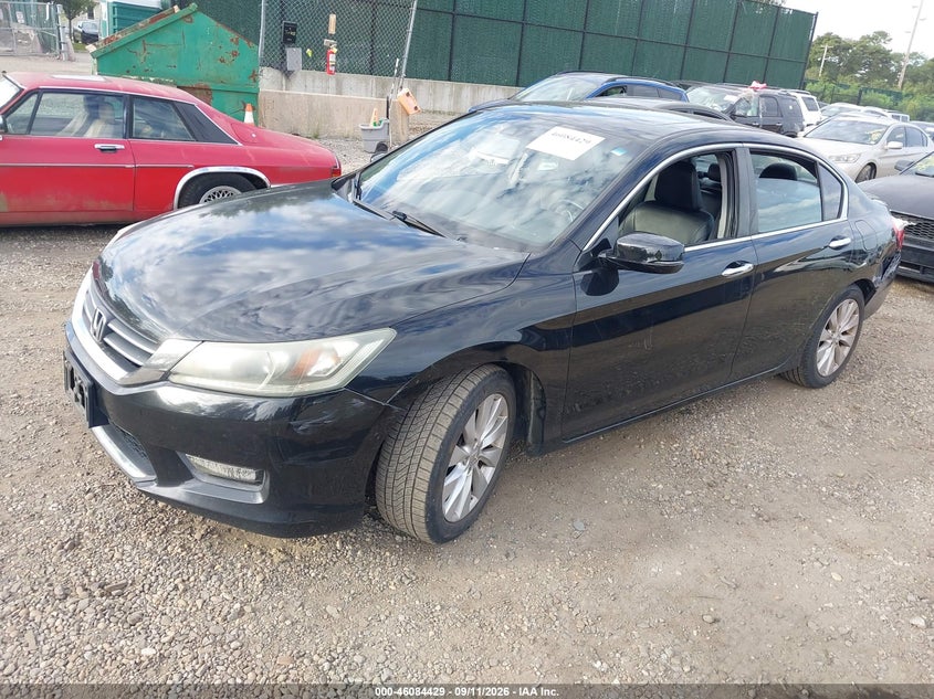 Vin: 1hgcr2f81ea234730, lot: 46584026, honda accord ex-l 20142