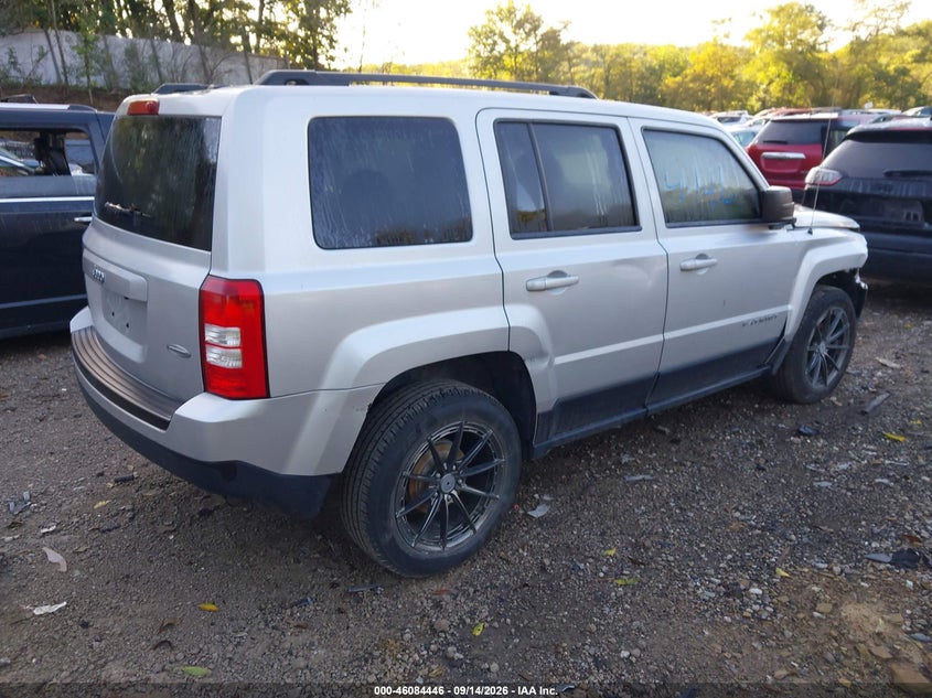 Vin: 1c4njpfb7ed512634, lot: 46584043, jeep patriot latitude 20144