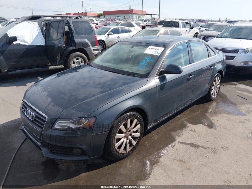 2009 AUDI A4 auction photo 2