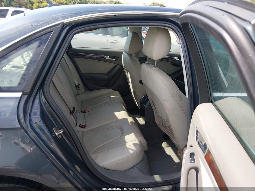2009 AUDI A4 auction photo 8