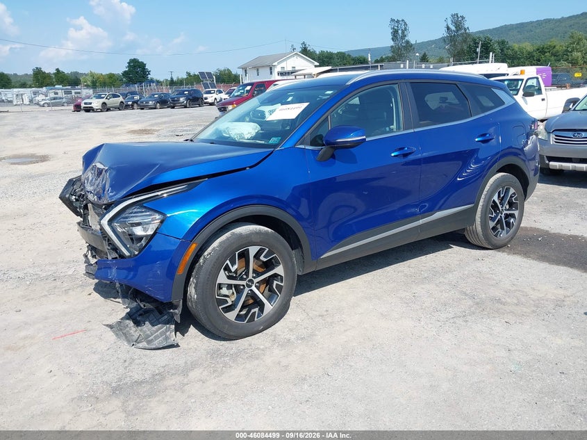 Vin: 5xyk3caf4pg007994, lot: 46584096, kia sportage ex 20232