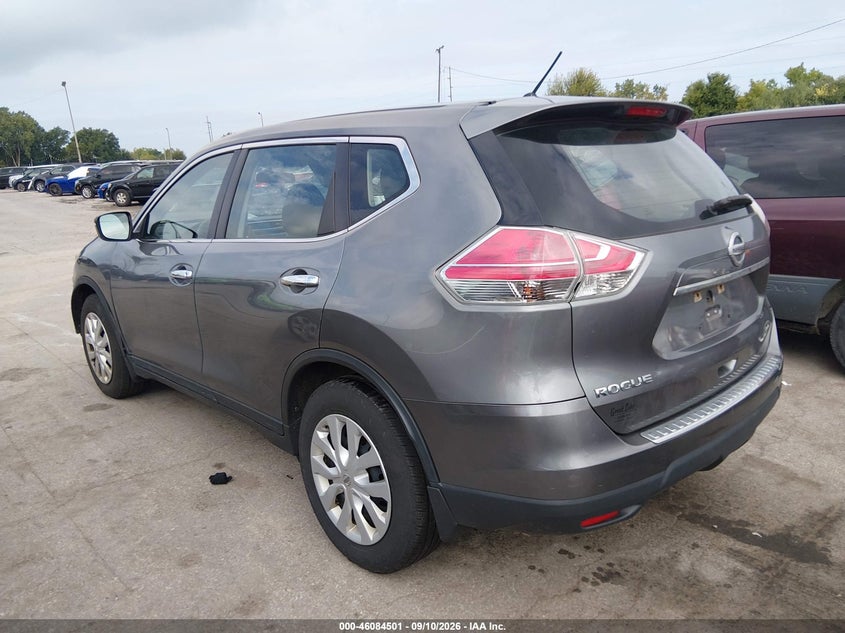 2015 NISSAN ROGUE auction photo 3