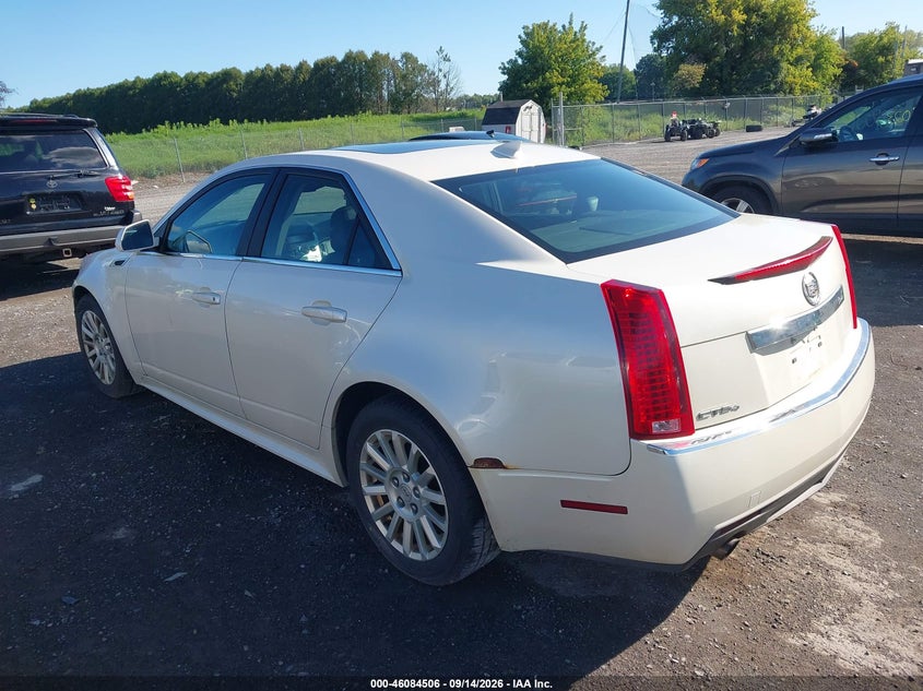 Vin: 1g6dc5e52c0136082, lot: 46584103, cadillac cts standard 20123