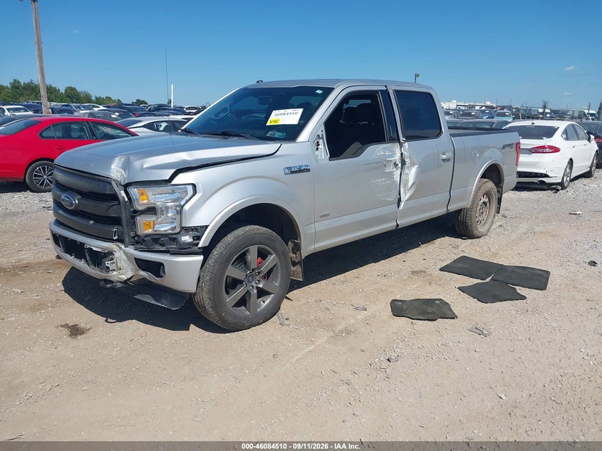Vin: 1ftfw1eg8gfa93944, lot: 46584107, ford f-150 xlt 20162