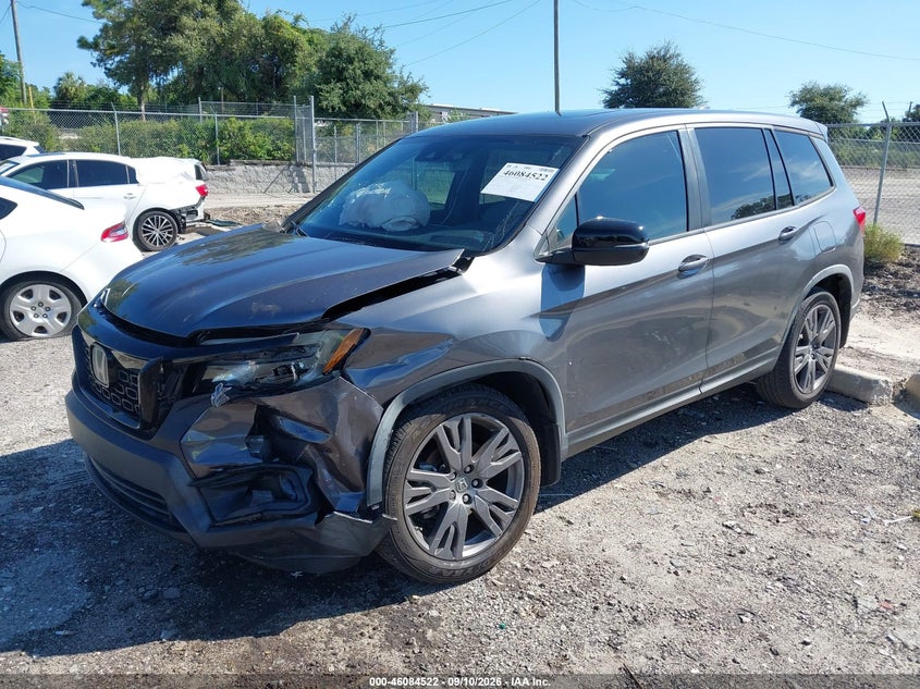 Vin: 5fnyf7h58kb007048, lot: 46584119, honda passport ex-l 20192