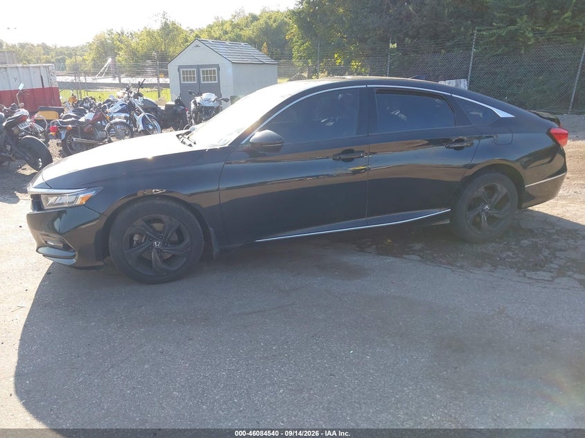 2018 Honda Accord, Right Rear, IAAI, VIN 1HGCV1F57JA098075 — photo 2