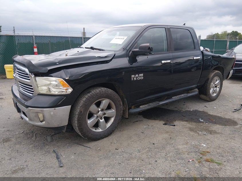 Vin: 1c6rr7lg7gs106627, lot: 46584165, ram 1500 big horn 20162