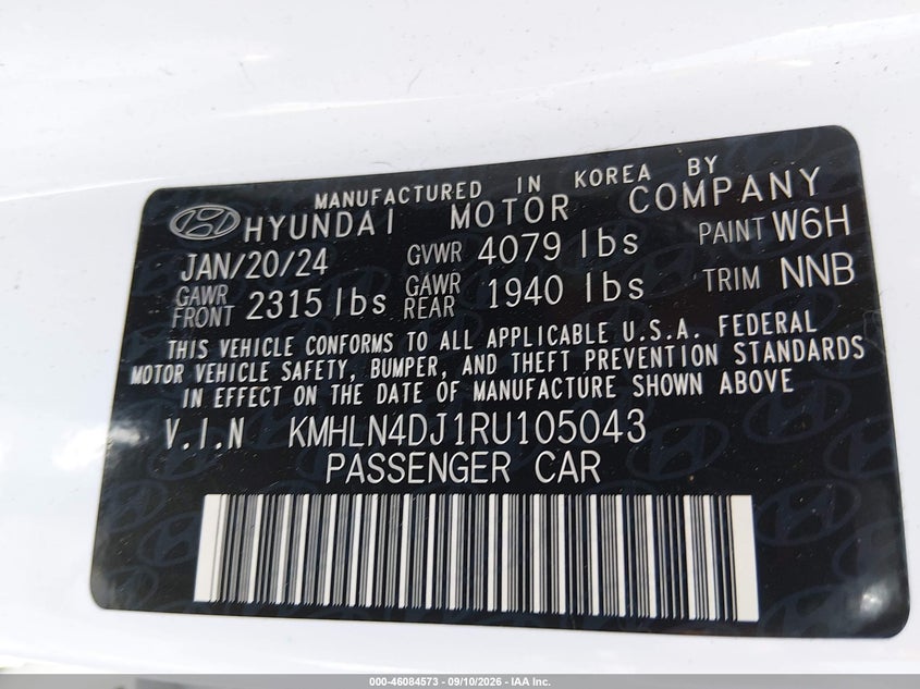 2024 HYUNDAI ELANTRA HYBRID LIMITED · Фото 9
